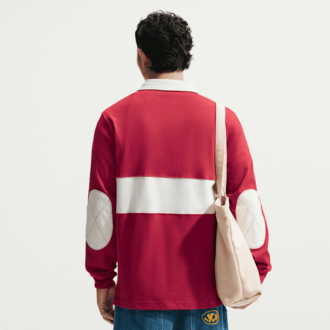 Nike   Club Longsleeve Rugby Top crvena 101460 2