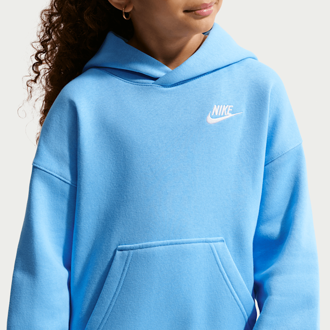 Nike   Sportswear Club Fleece Oversized Hoodie blu 101319 3