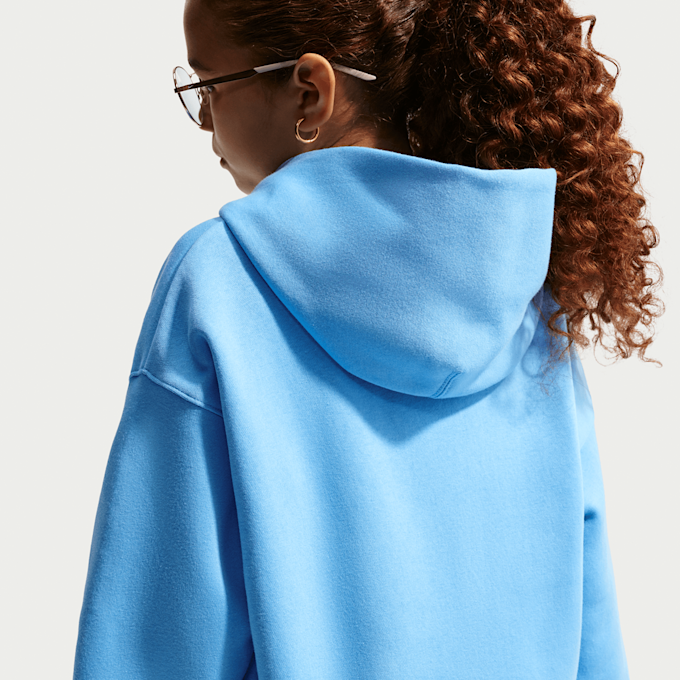 Nike   Sportswear Club Fleece Oversized Hoodie niebieski 101319 4