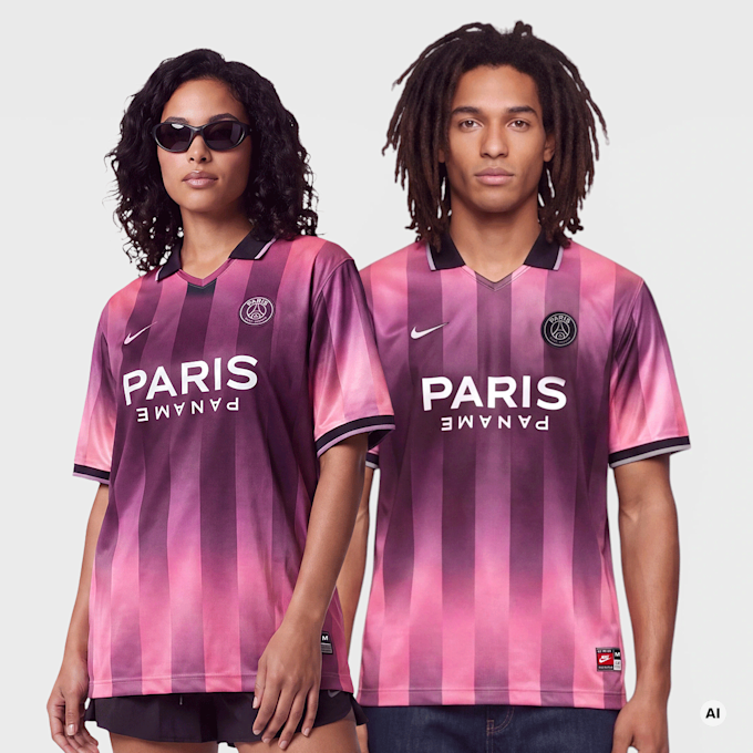 Nike   Paris Saint-Germain Energy Dri-FIT Soccer Jersey różowy 101403 1
