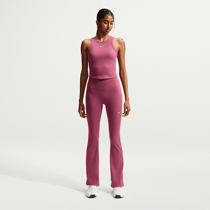 Nike   Dri-FIT High Rise Flared Tight rose 101326 6