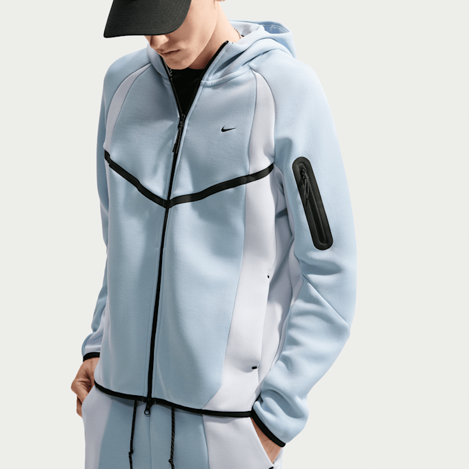 Nike   Tech Color-Block Full-Zip Fleece Windrunner Jacket plava 101472 1