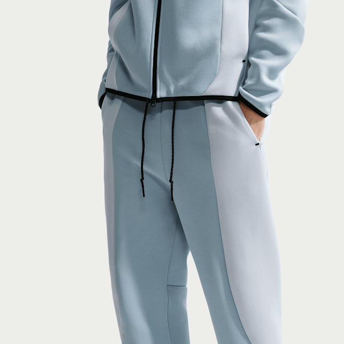 Nike   Tech Color-Block Open-Hem Fleece Pants blau 101409 4