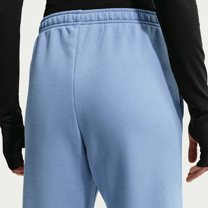 Nike   Studio Fleece Medium Weight Mid Rise Open Hem Pant azul 101332 4