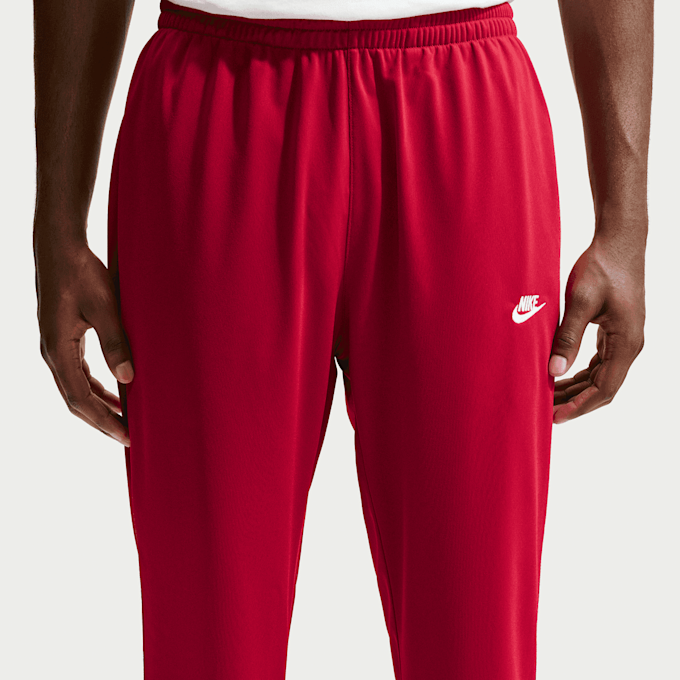 Nike   Club Poly-Knit Tracksuit rot 101474 4