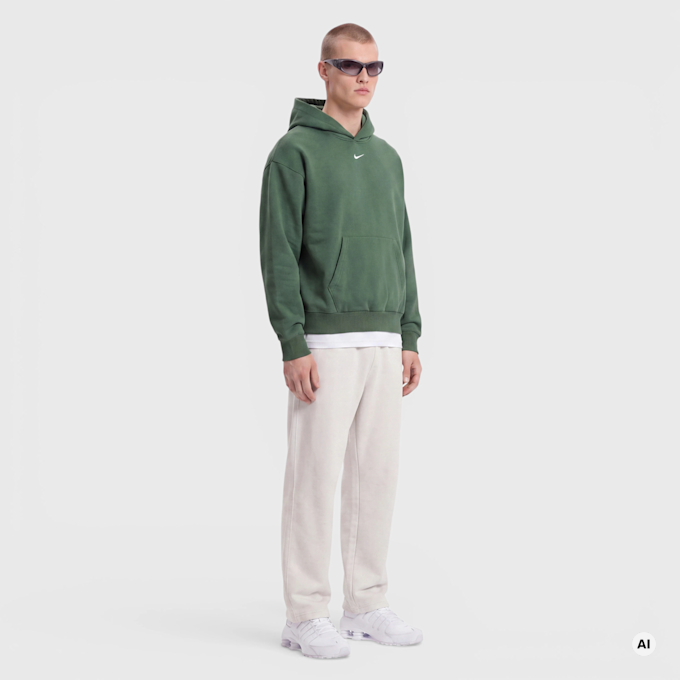 Nike   Solo Fleece Hoodie grün 101475 4
