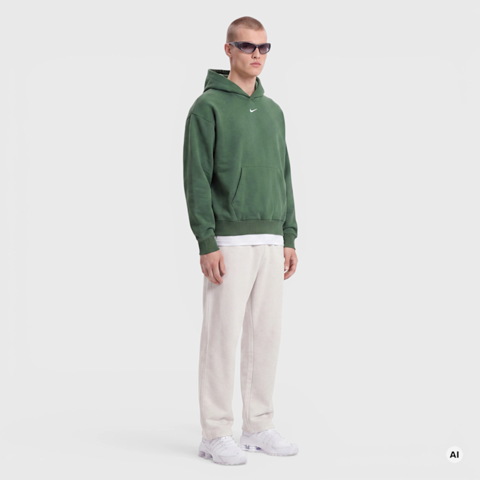 Nike Solo Fleece Hoodie groen 101475 4