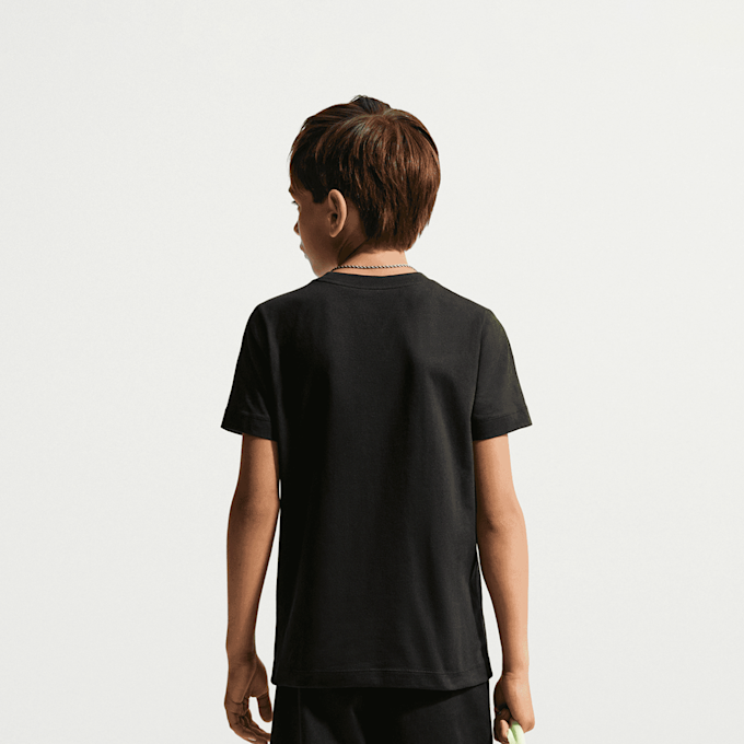 Nike   Sportswear Club Tee All-Over-Print Fill zwart 101571 2