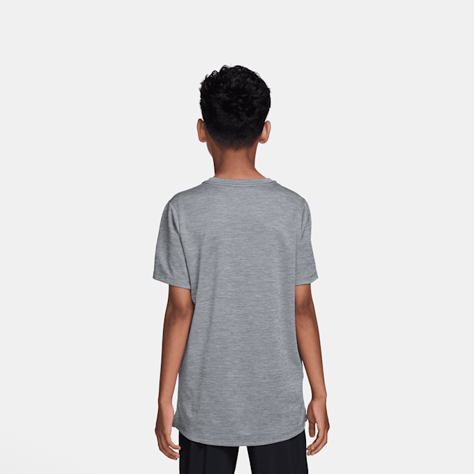 Nike   Miler Dri-FIT Short-Sleeve Top gris 101573 2