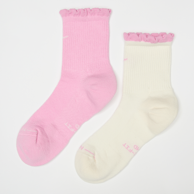 Nike   2 PACK - Everyday Elevated Scallop Mid-Crew Socks multicolore 101623 1