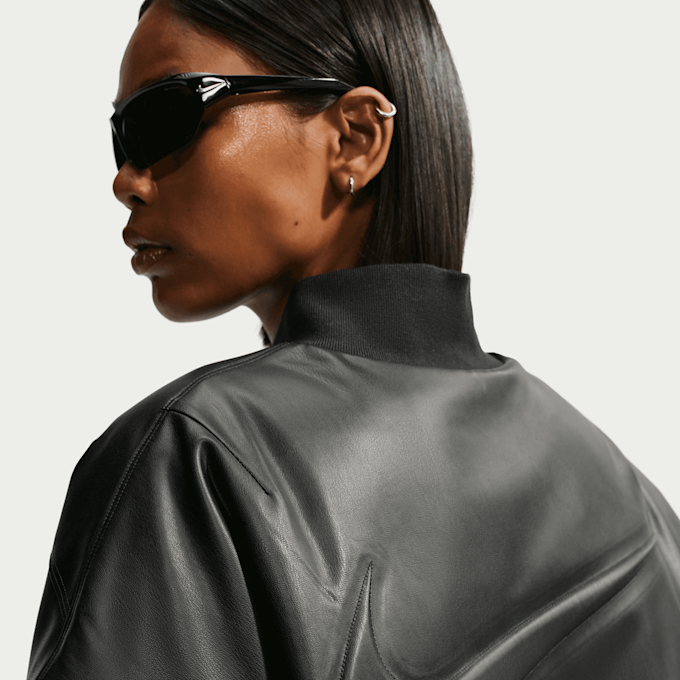 Nike Therma-FIT Pleather Bomber Jacket czarny 101585 4