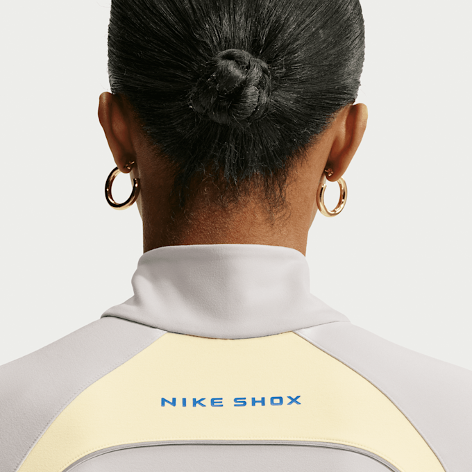 Nike   Sportswear Full-Zip Long-Sleeve Top beige 101588 4