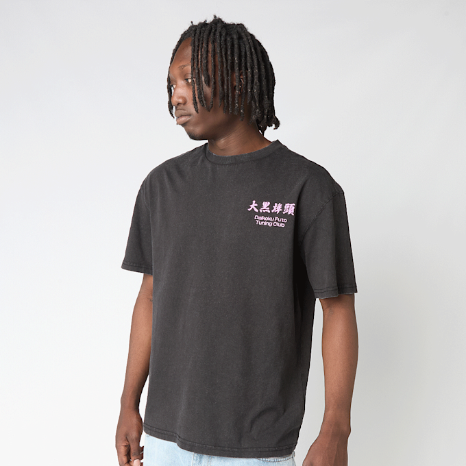 Mister Tee Yokohama Vintage Oversize Tee schwarz 101565 2