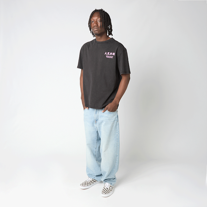 Mister Tee Yokohama Vintage Oversize Tee crna 101565 5