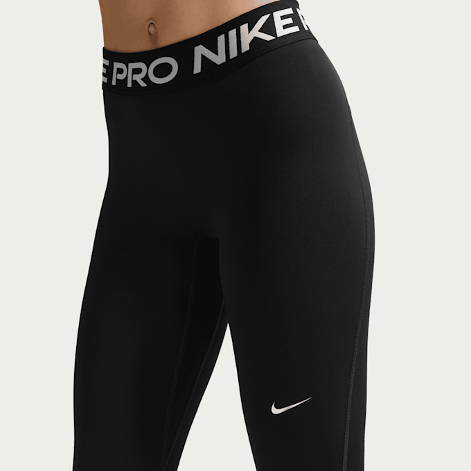 Nike   Pro Mid-Rise Full-Length Leggings nero 101600 3
