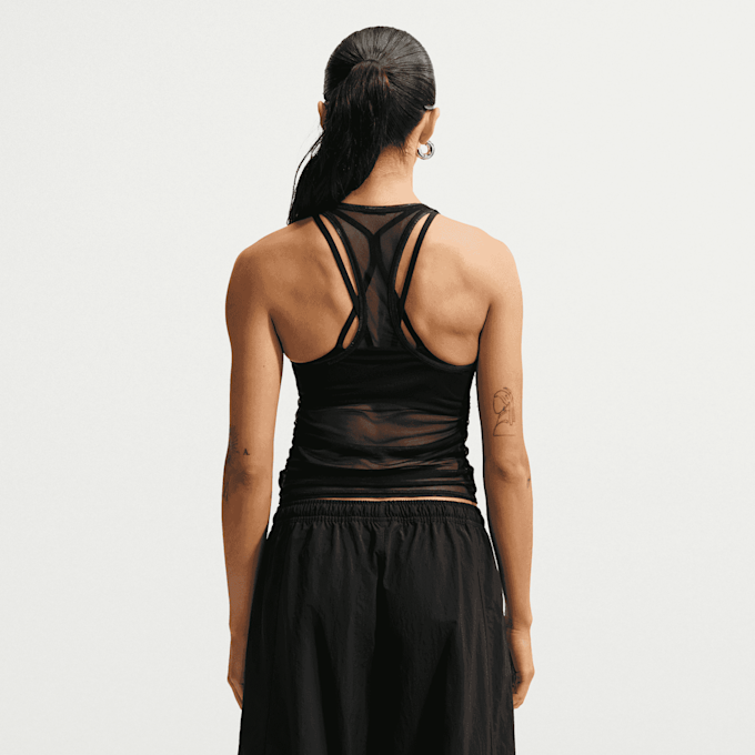 Nike   Sportswear Tight Sheer Tank Top noir 101607 2