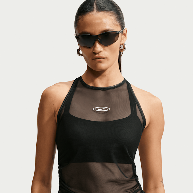 Nike   Sportswear Tight Sheer Tank Top nero 101607 3