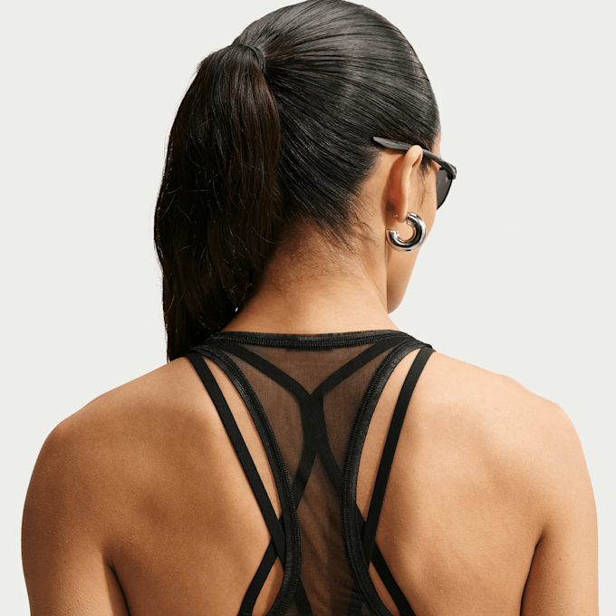 Nike   Sportswear Tight Sheer Tank Top nero 101607 4