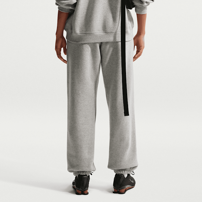 Nike   Studio Fleece Medium Weight High-Rise Oversized Cuffed Pants grigio 101613 2