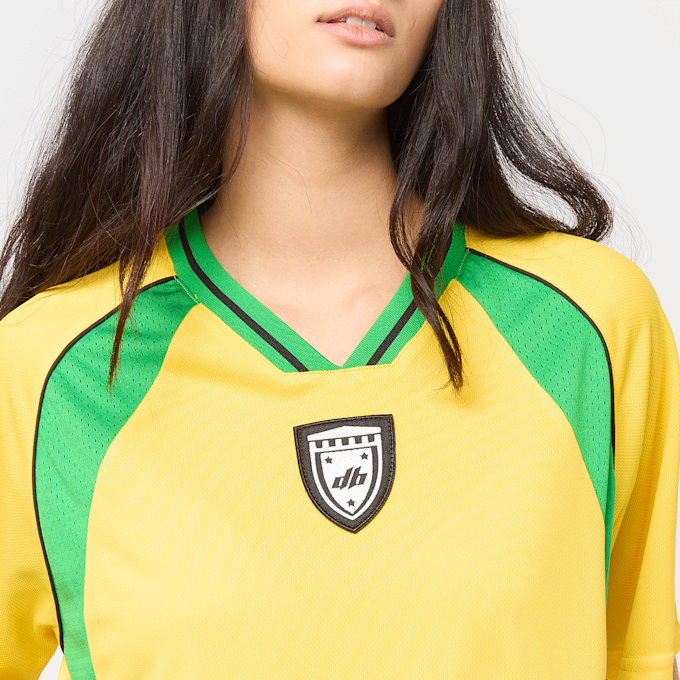 Decibel Tops Short Jerseys geel 101756 3