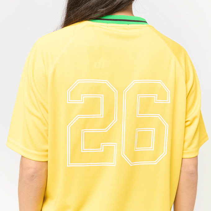 Decibel Tops Short Jerseys geel 101756 4