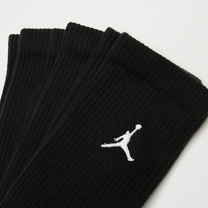 Nike 3 PACK - Everyday Elevated Crew Socks Nero 101705 2
