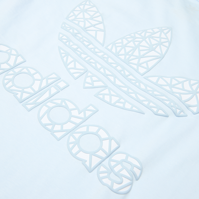 adidas Originals Trefoil Graphics Tee blauw 101674 3
