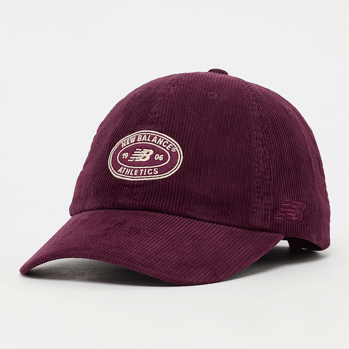 New Balance 6 Panel Athletics Cord Hat viola 101718 1