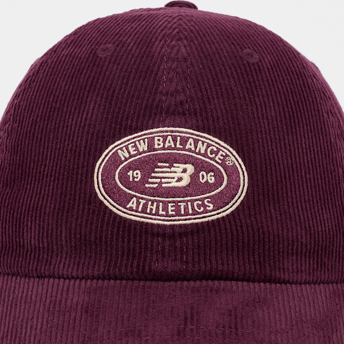 New Balance 6 Panel Athletics Cord Hat pourpre 101718 4