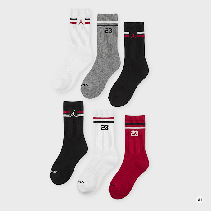 Jordan 6 PACK - Icon Stripe Crew multicolorido 101682 1