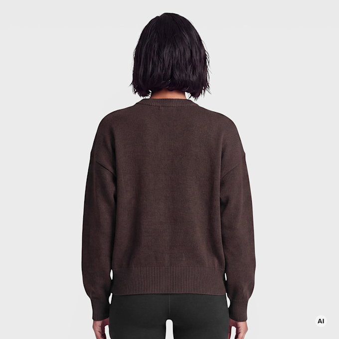 aim'n Athletic Knit Sweatshirt braun 101944 2