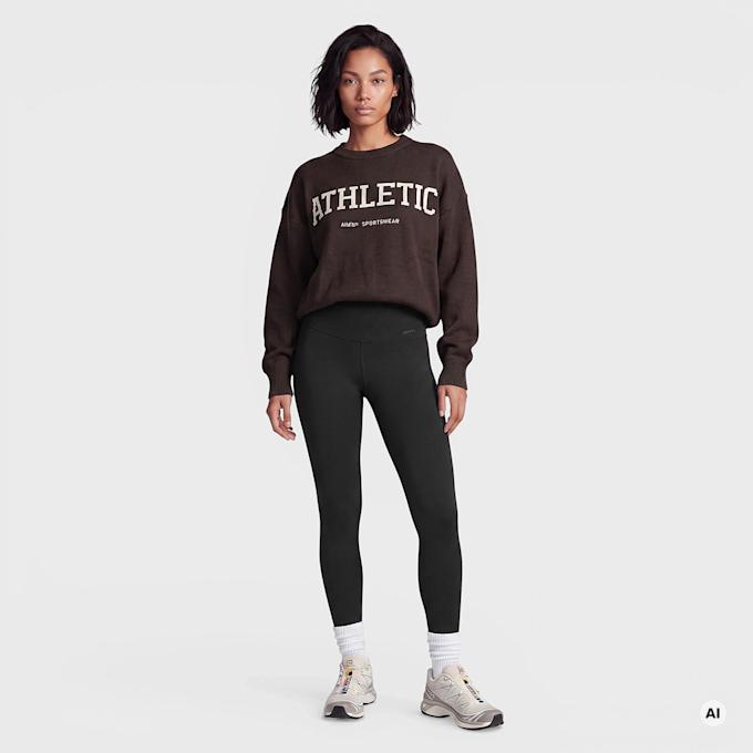 aim'n Athletic Knit Sweatshirt braun 101944 4