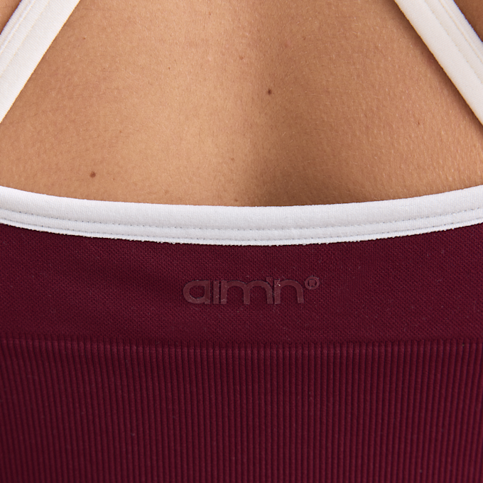 aim'n Shape Seamless Cross Back Bralette rouge 101960 5