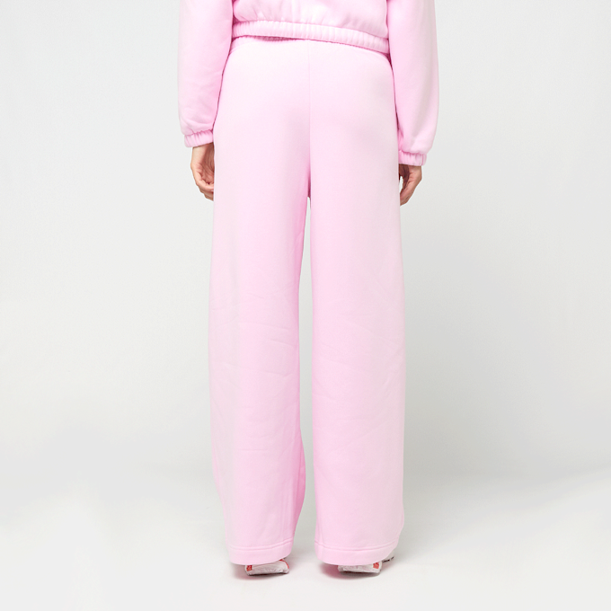 Urban Classics Ladies Fluffy Wideleg Trackpants rose 102032 2
