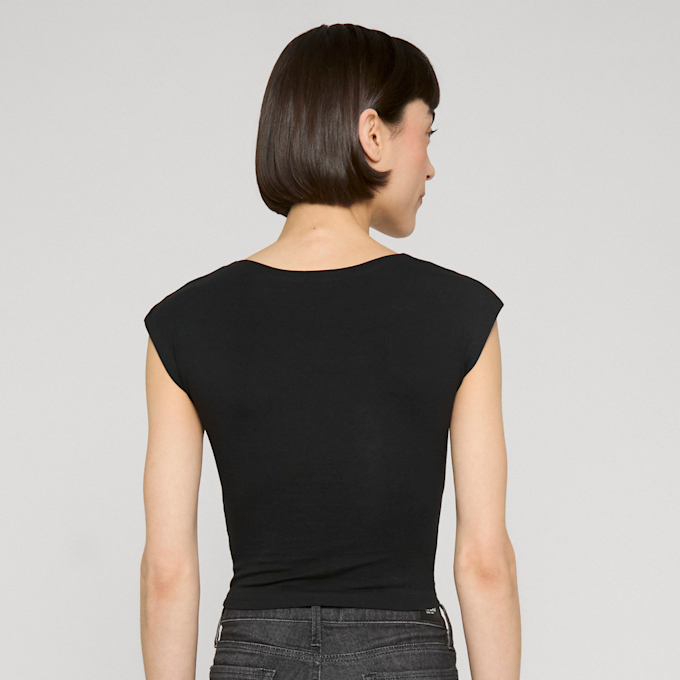 Urban Classics Ladies Super Slim Short Sleeve Tee schwarz 102030 2