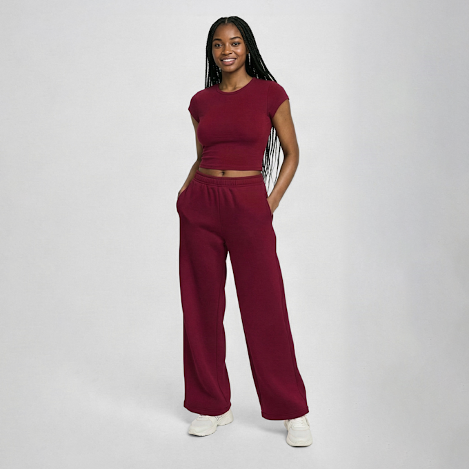 Urban Classics Ladies Super Slim Short Sleeve Tee rot 102033 3