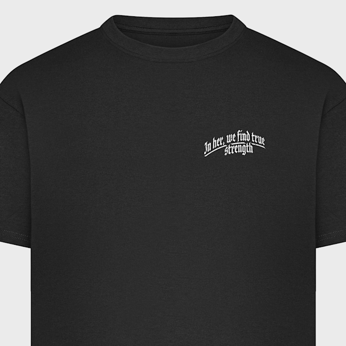 Mister Tee True Strength Mary Oversize Tee nero 102041 3