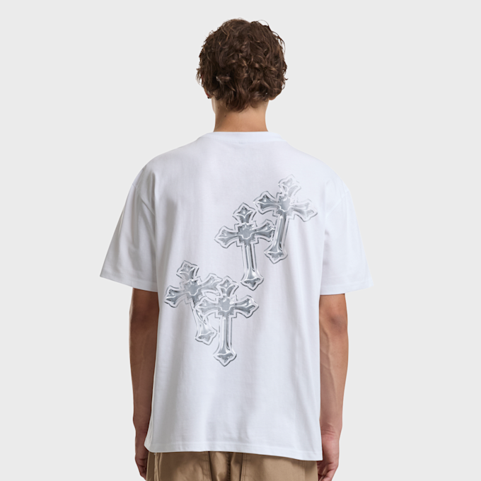Mister Tee Six Crosses Oversize Tee weiß 102040 2
