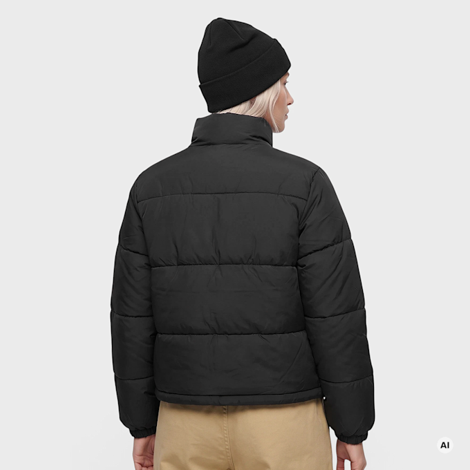 Urban Classics Ladies Short Puffer Jacket noir 102034 2