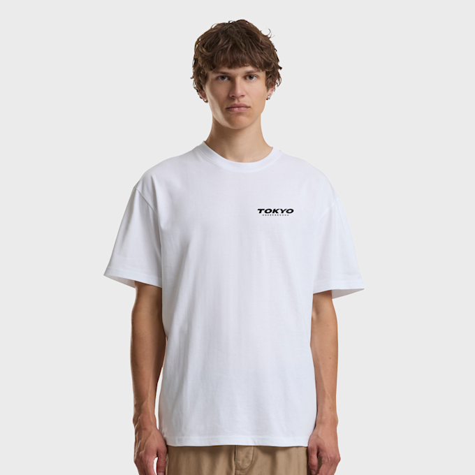 Mister Tee Tokyo Underground Oversize Tee biały 102009 2
