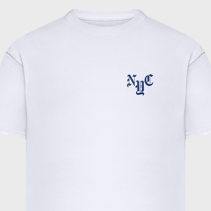 Mister Tee Urban New York Oversize Tee blanc 102014 3