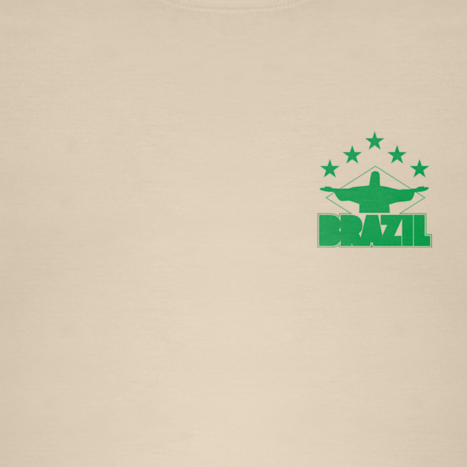 Mister Tee Iconic Brazil Oversize Tee Beige 102017 4