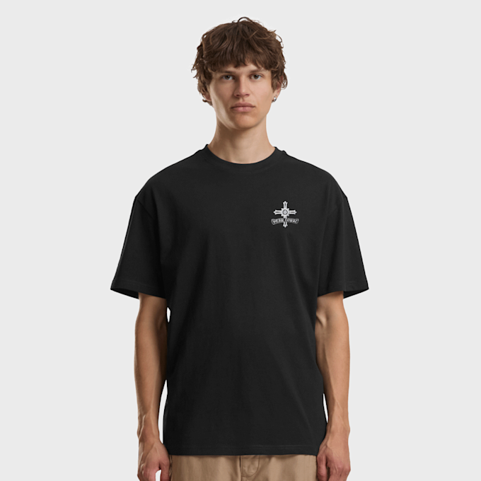 Mister Tee Stay Loyal EMB Oversize Tee TBC zwart 102019 1