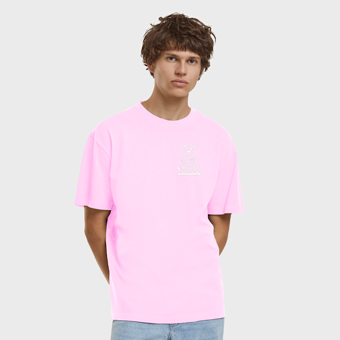 Mister Tee Bronx Bear EMV Oversize Tee roza 102020 1