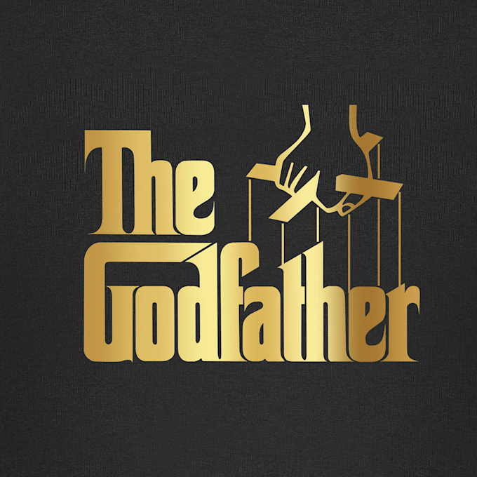Mister Tee Gold Godfather Tee nero 102024 3