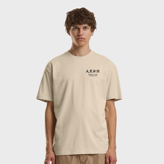 Mister Tee Yokohama Race Tee beż 102083 2