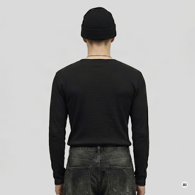 Urban Classics Loose Longsleeve Shirt crna 102373 2