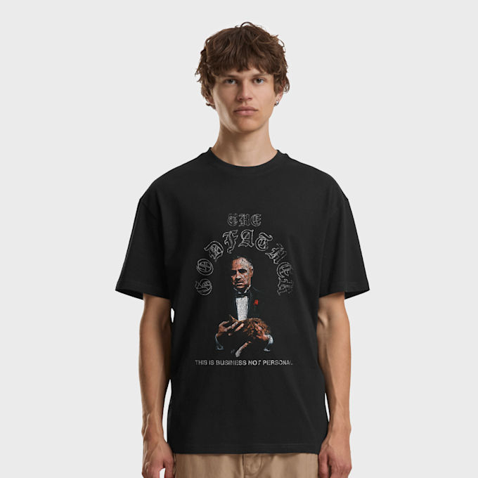 Mister Tee The Godfather not Personal Loose Tee noir 102337 1