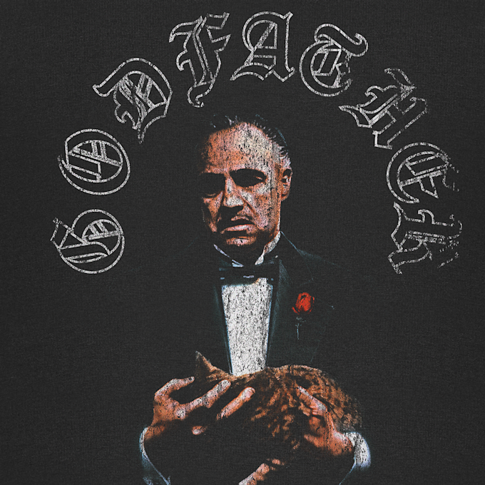 Mister Tee The Godfather not Personal Loose Tee noir 102337 3