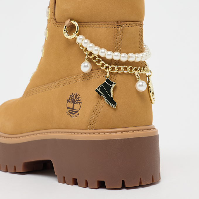 Timberland Stone Street 6 Inch Lace Up WP Charms bege 102447 7